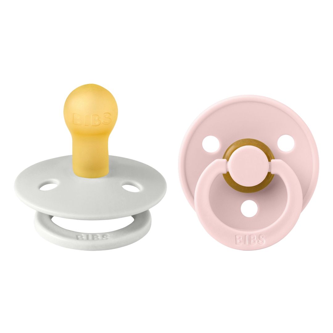 Bibs - Pack of 2 Latex Pacifier | Haze & Blossom | Size 1