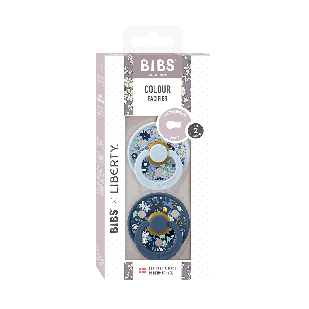 Bibs - X Liberty Chamomile Lawn Latex Pacifier Pack of 2