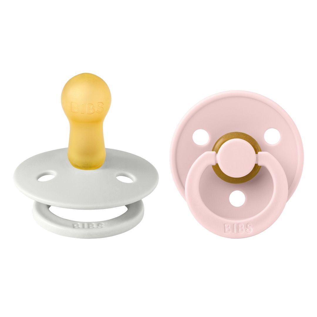 Bibs - Pack of 2 Latex Pacifier | Haze & Blossom | Size 2