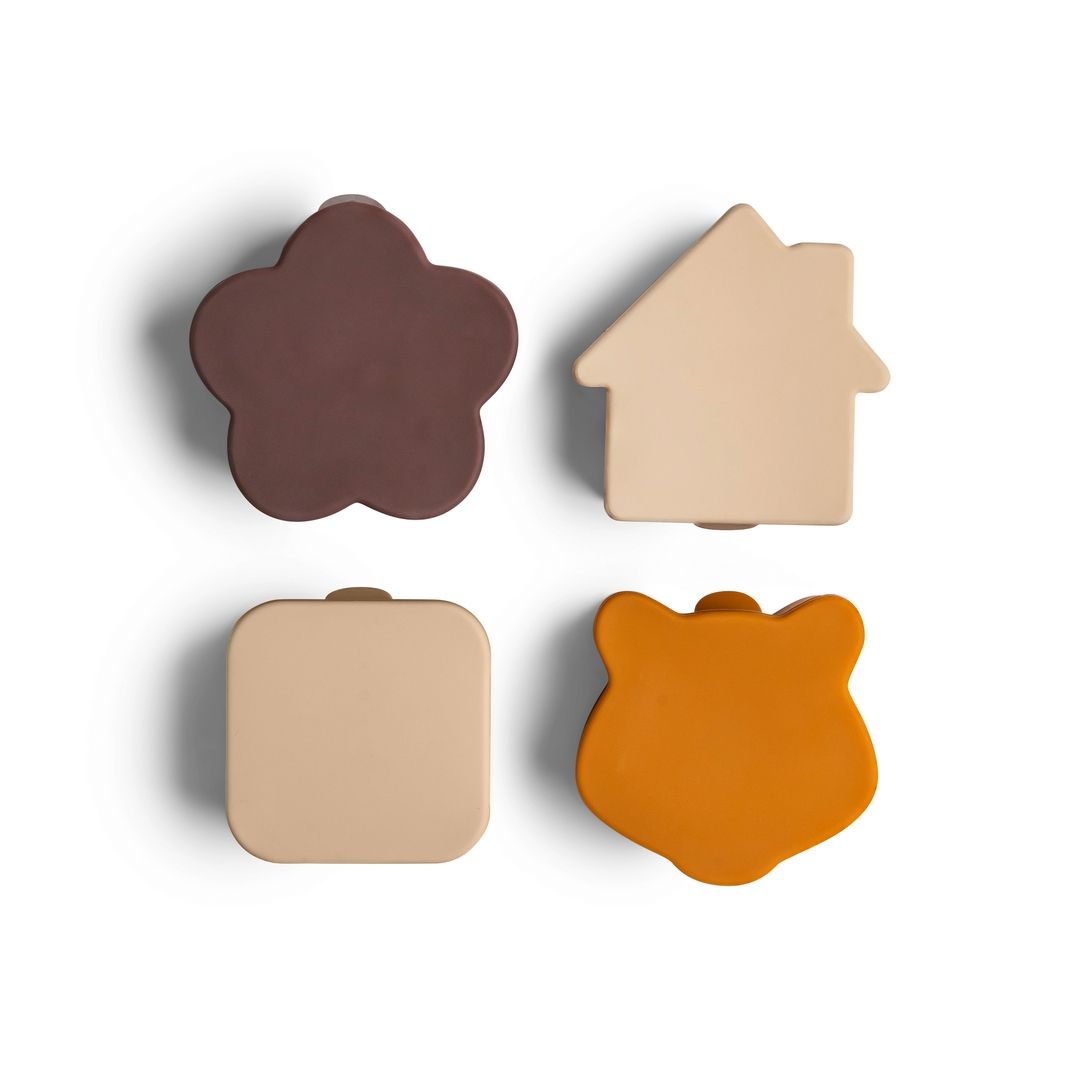 Citron - 2023 Silicone Lunch Box Organizers Set Of 4