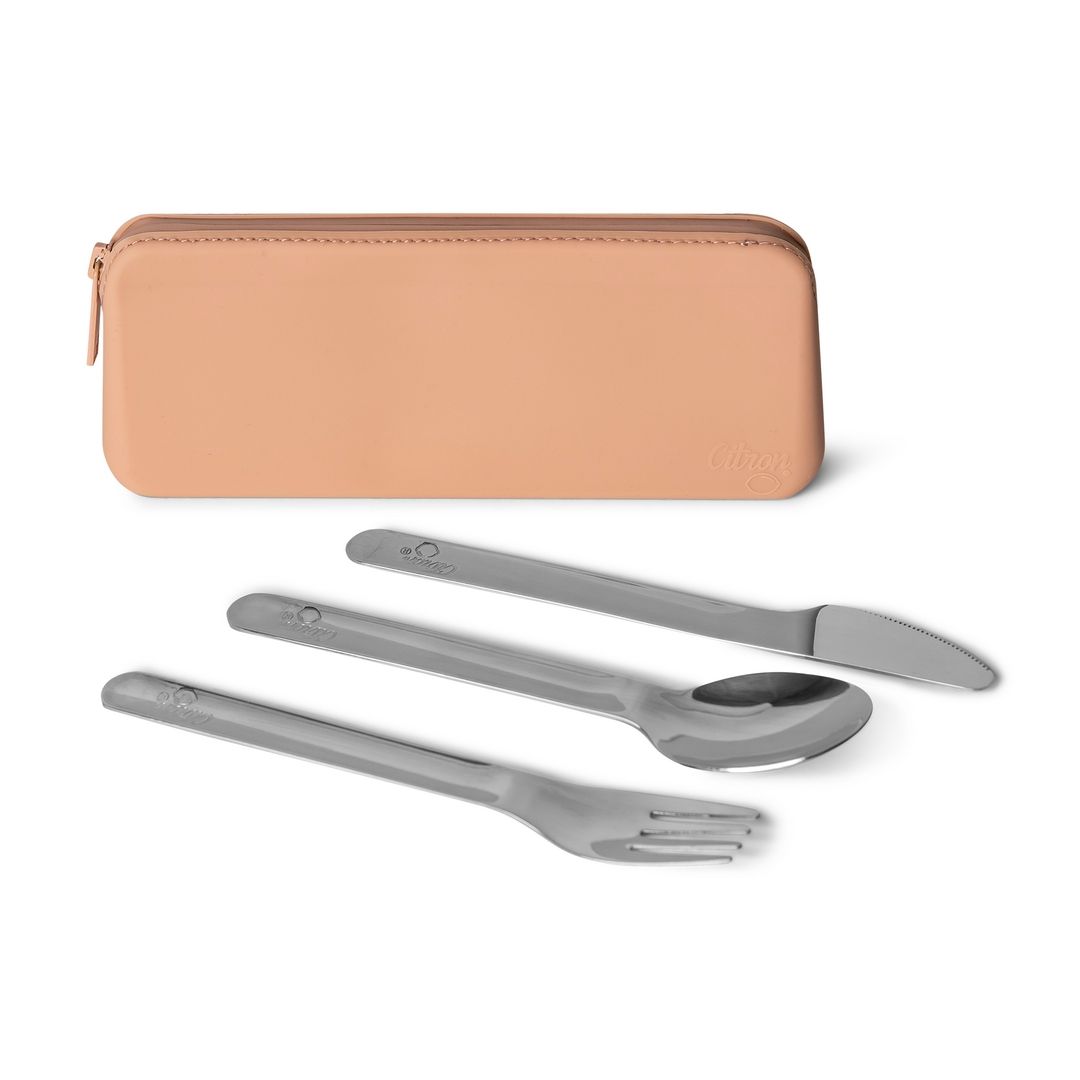 Citron - 2023 Stainless Steel Cutlery With Pouch
