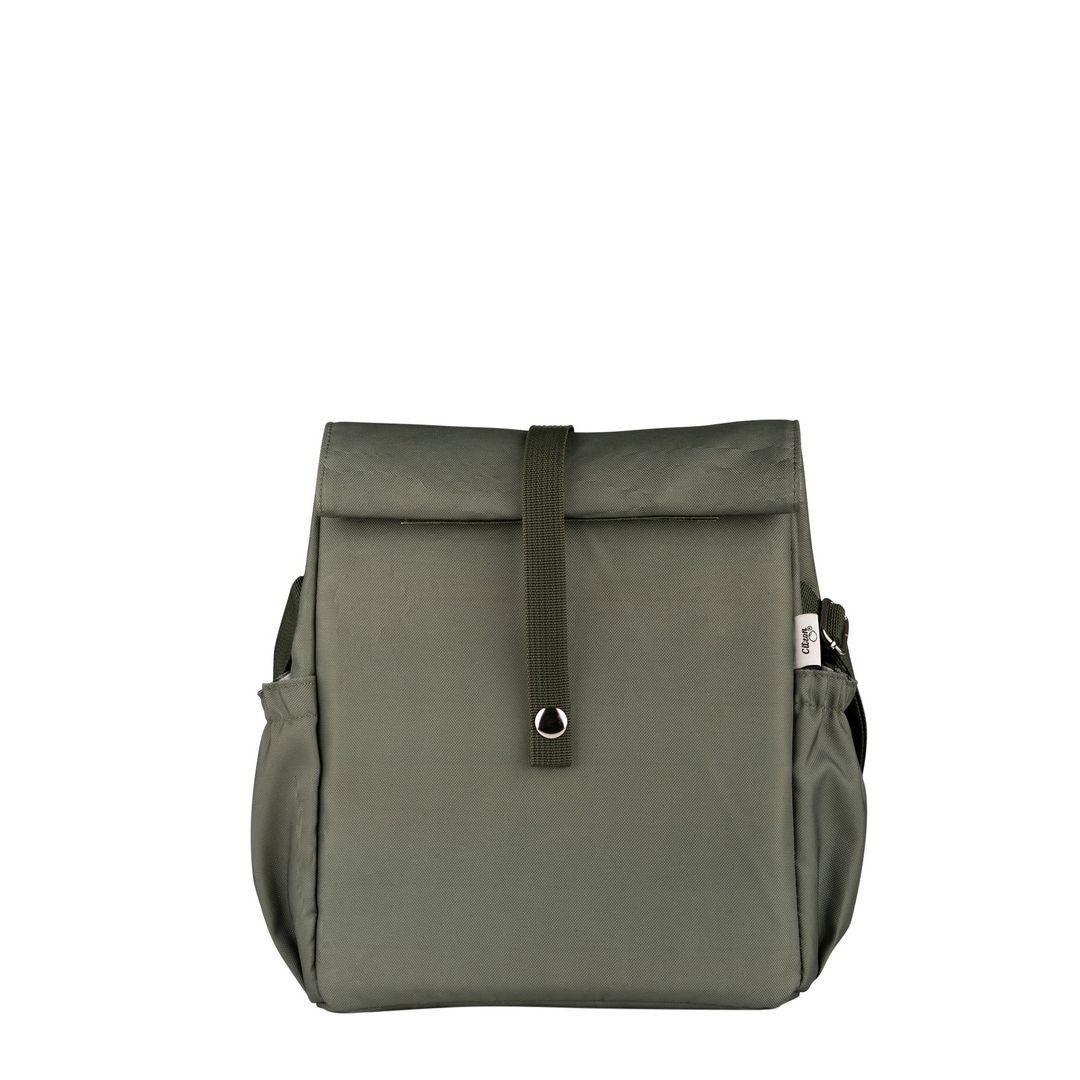 Citron - 2022 Insulated Rollup Lunch Bag | Olive Green