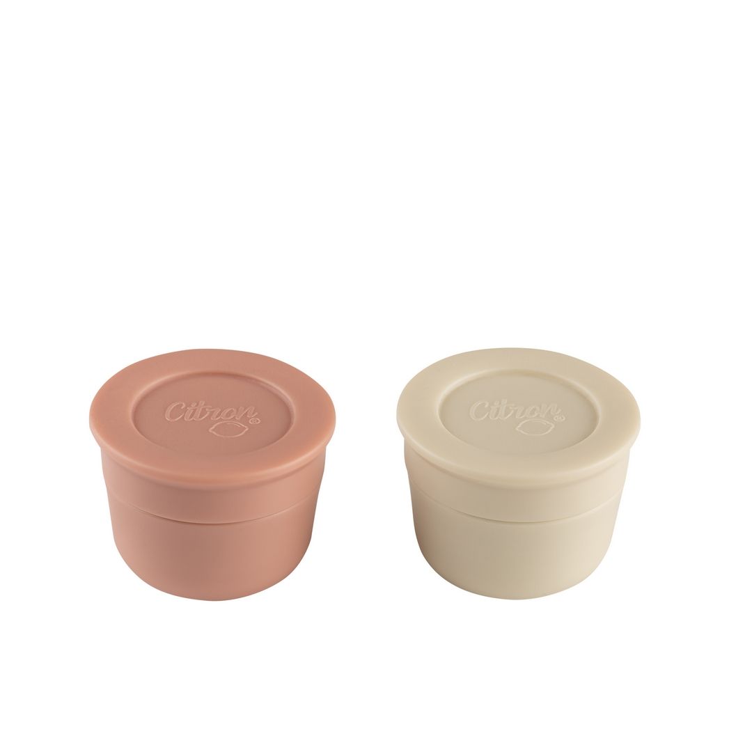 Citron - 2022 Mini Sauce Containers | Blush Pink & Cream