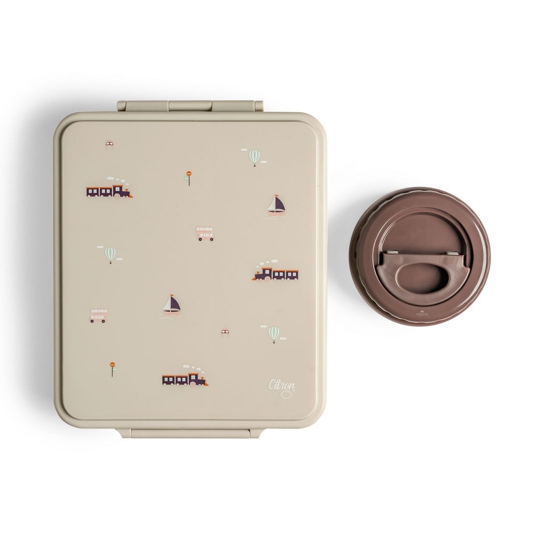 Citron - 2023 Grand Lunch Box With Food Jar | Vehicles