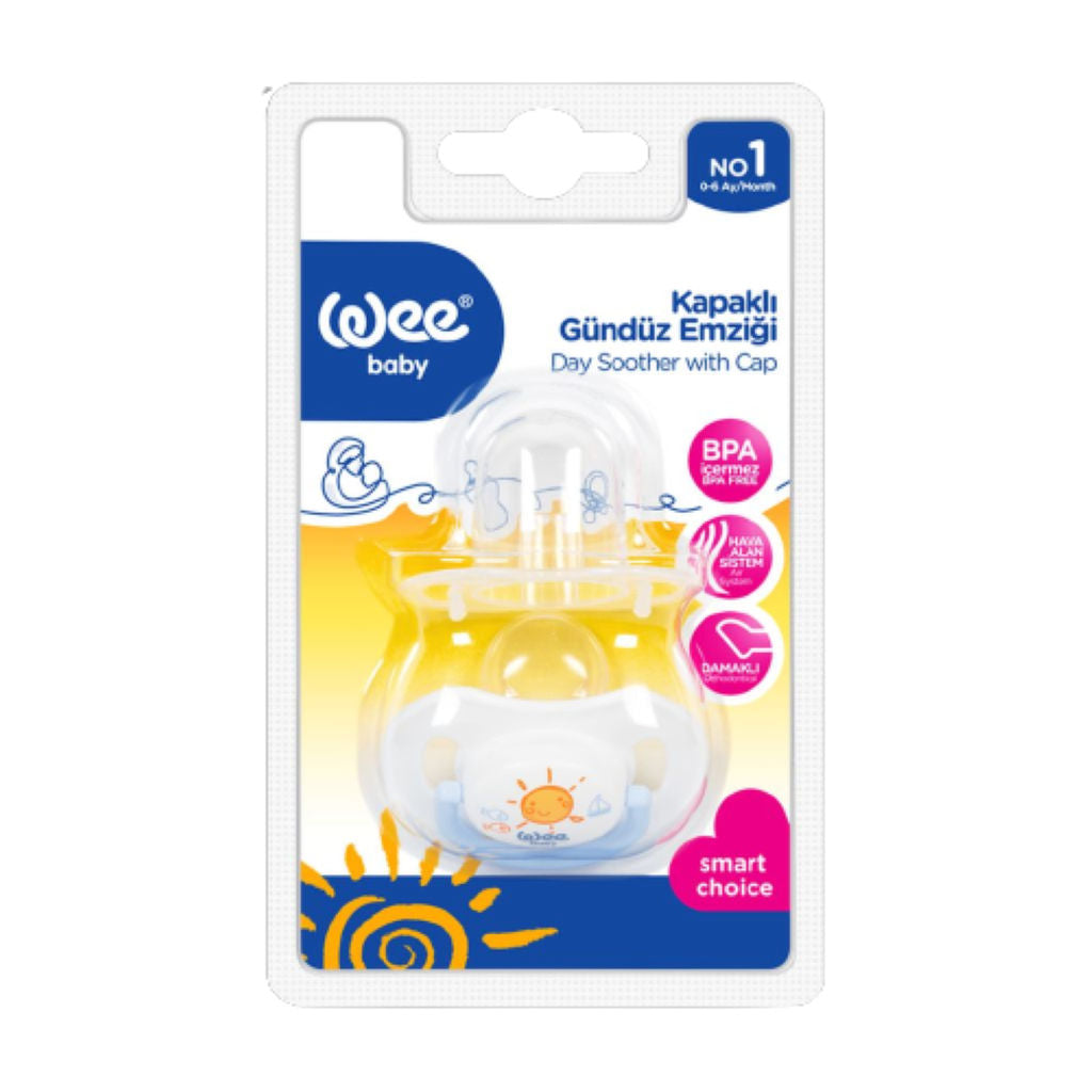 Wee Baby - Day Soother With Cap 6-18 Months