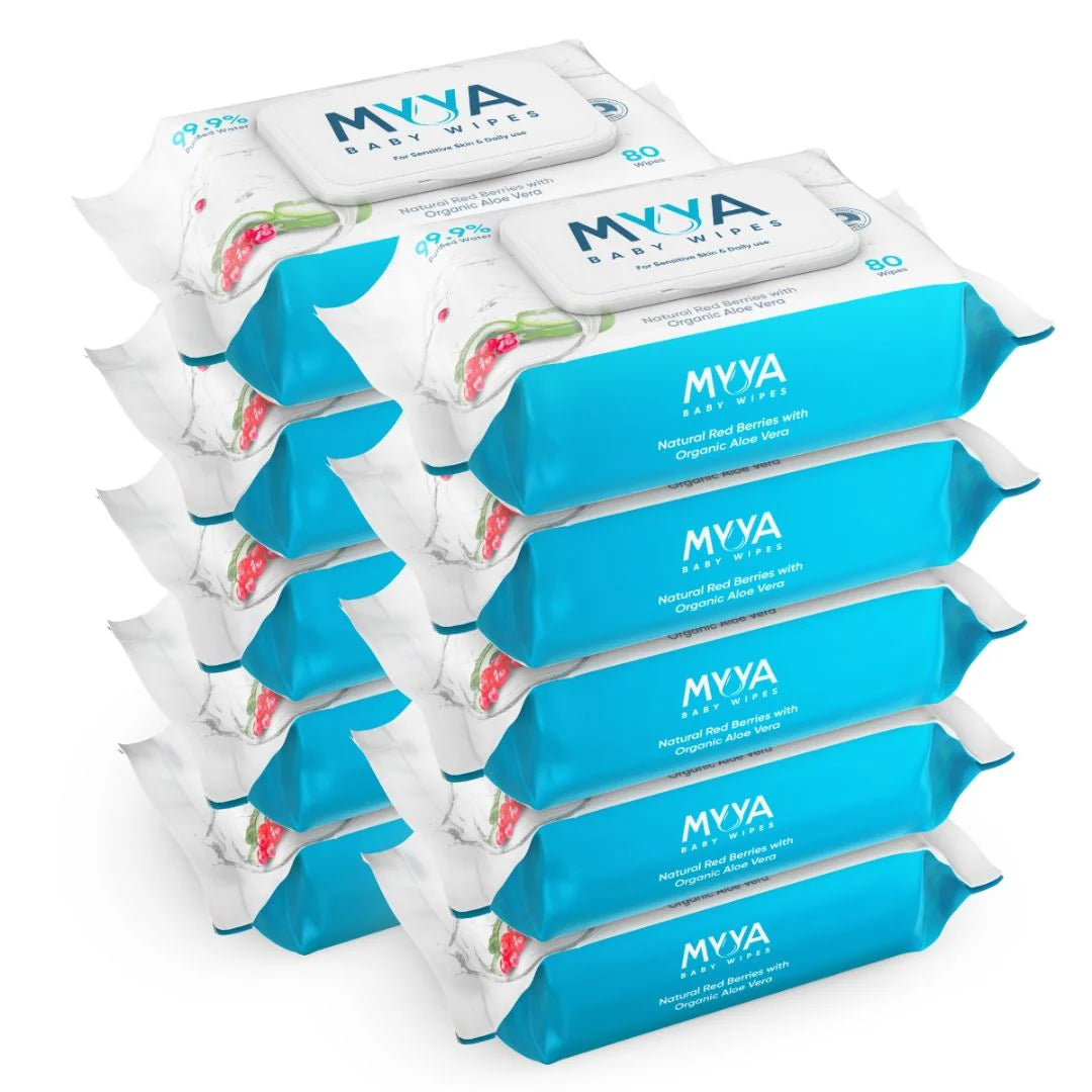 Myya - Baby Wipes | 80 sheets