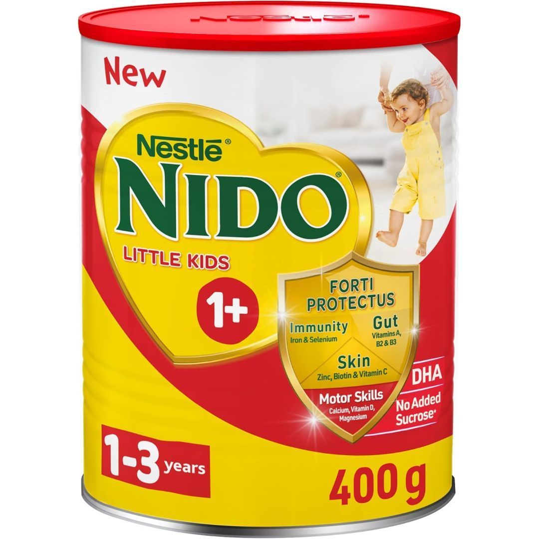 Nestle Nido One Plus Growing Up Formula For Toddlers | 1 - 3 Years | 400G | Red