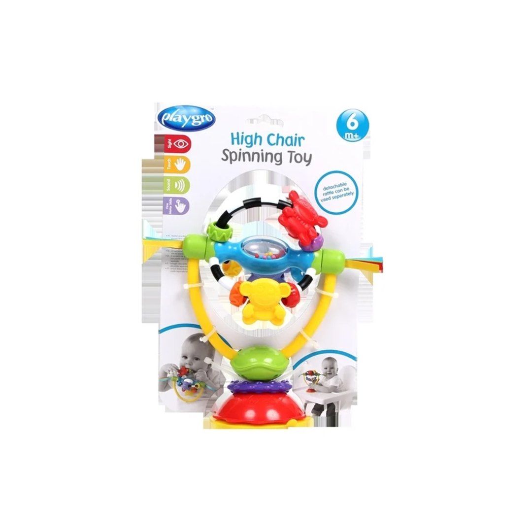 Playgro Spinning High Chair Toy???マルチカラー High Chair Spinning Toy – Playgro International