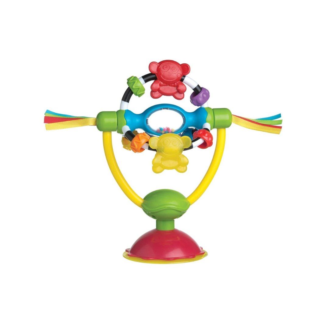 Playgro - High Chair Spinning Toy-Parent | Multi color