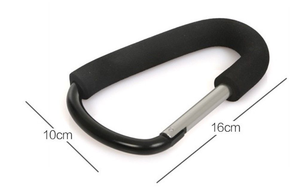 Pikkaboo - Universal Non | Slip Metal Stroller Hook