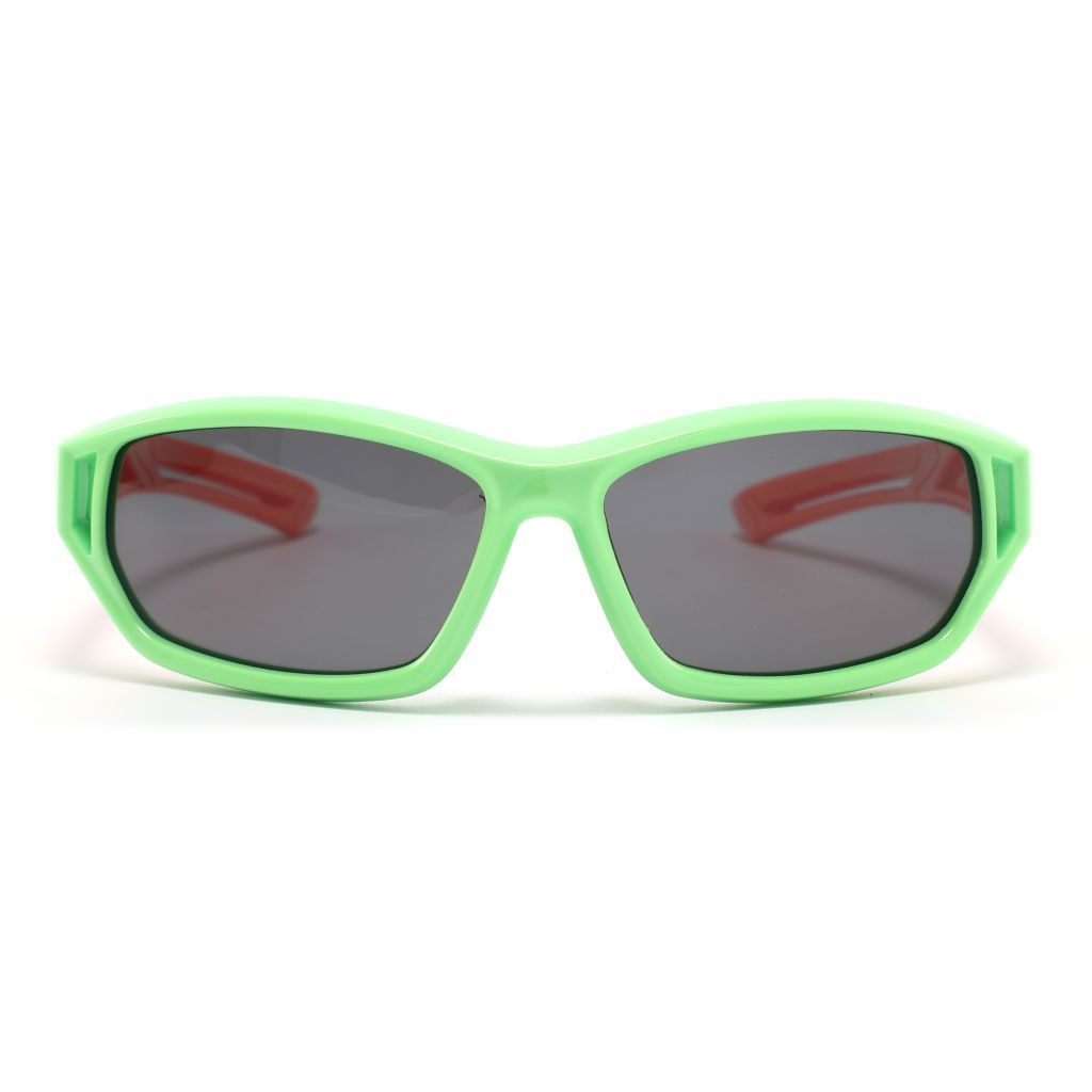 Xpi Kids Sunglasses, Orange + Green
