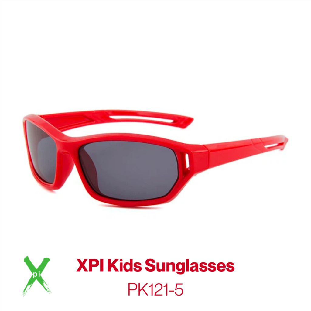 Xpi Kids Sunglasses, Red