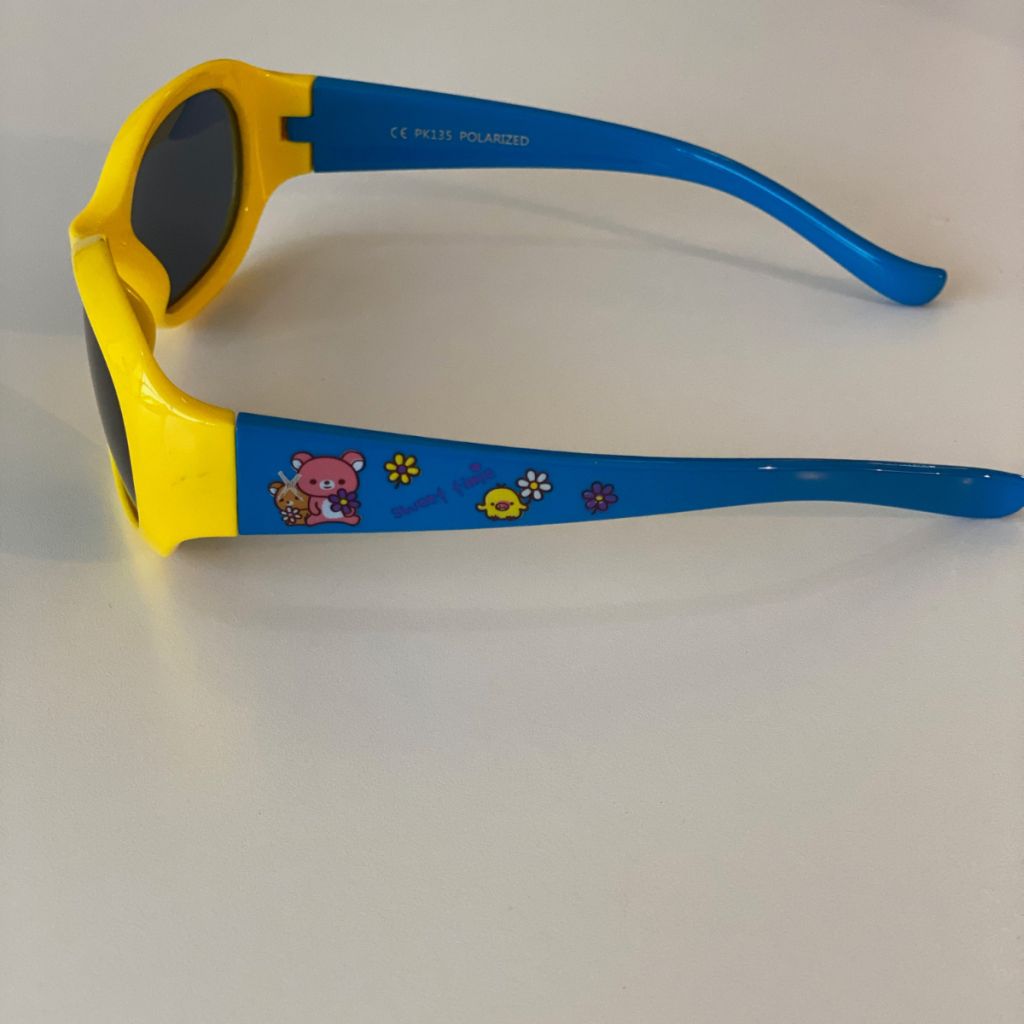 Xpi Kids Sunglasses, Yellow + Blue