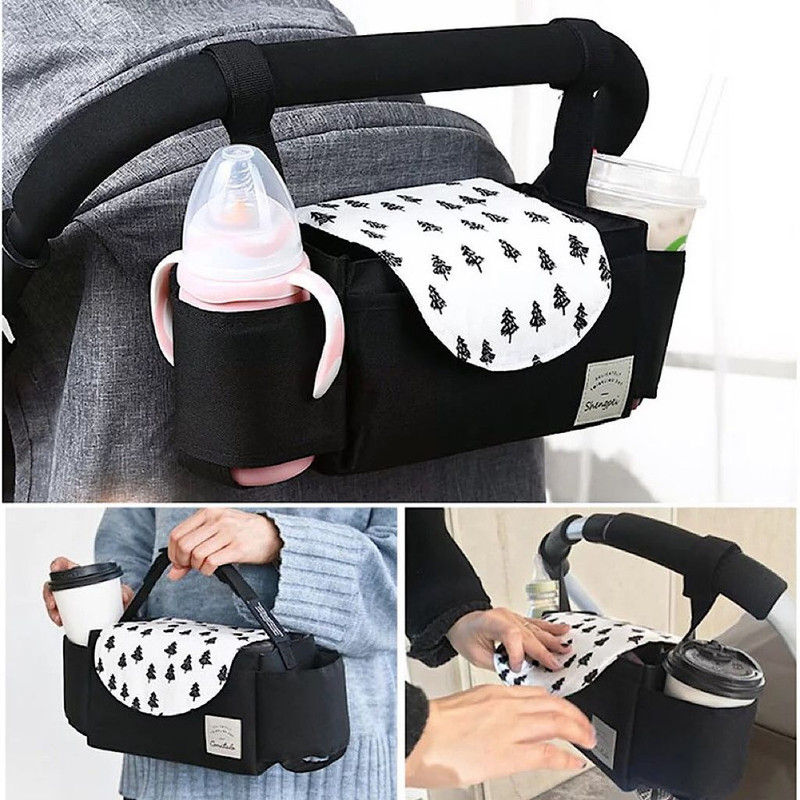Pikkaboo - Hook & Hoop Universal Waterproof Stroller Organizer | Tree