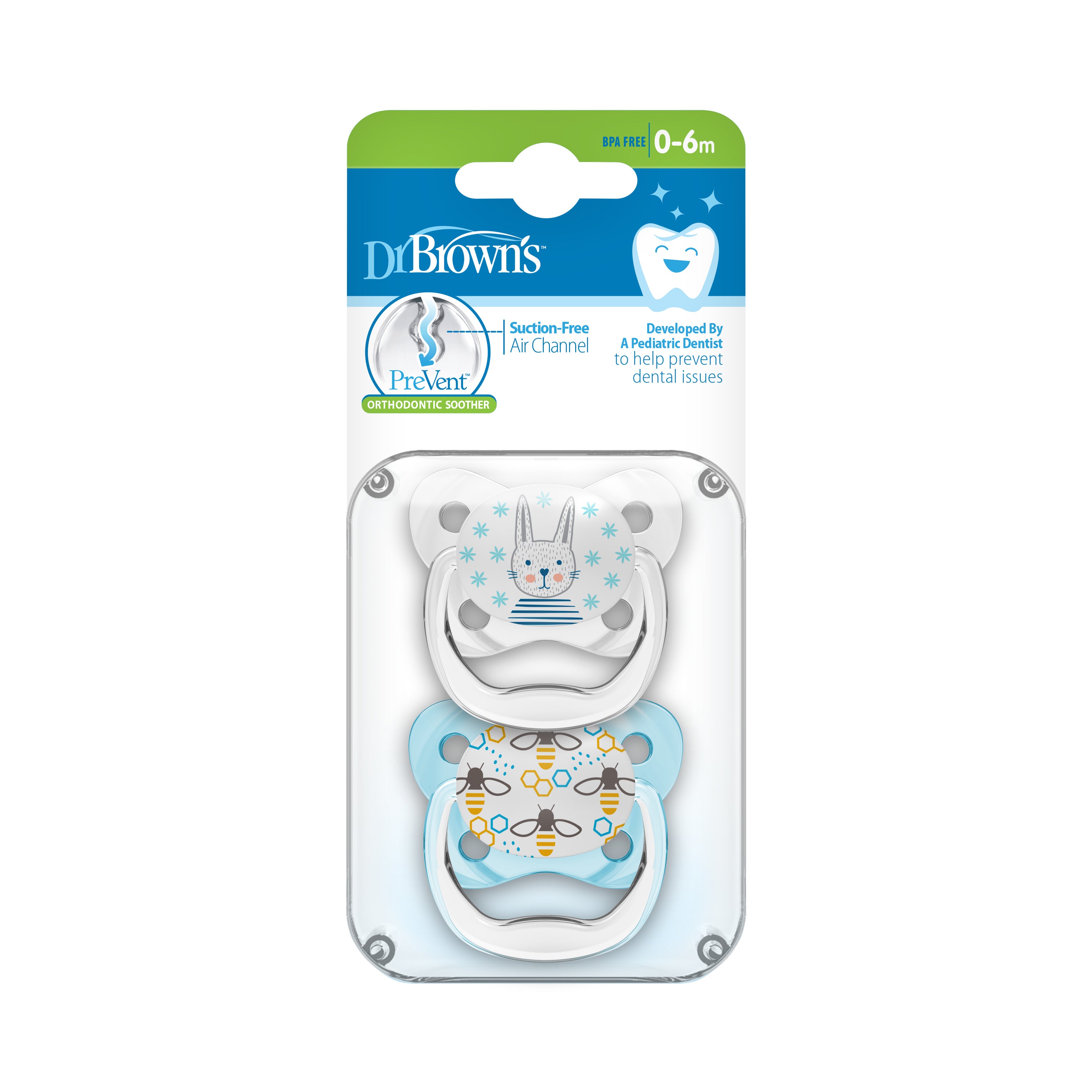 Dr. Brown’s PreVent Soother - 2-Pack