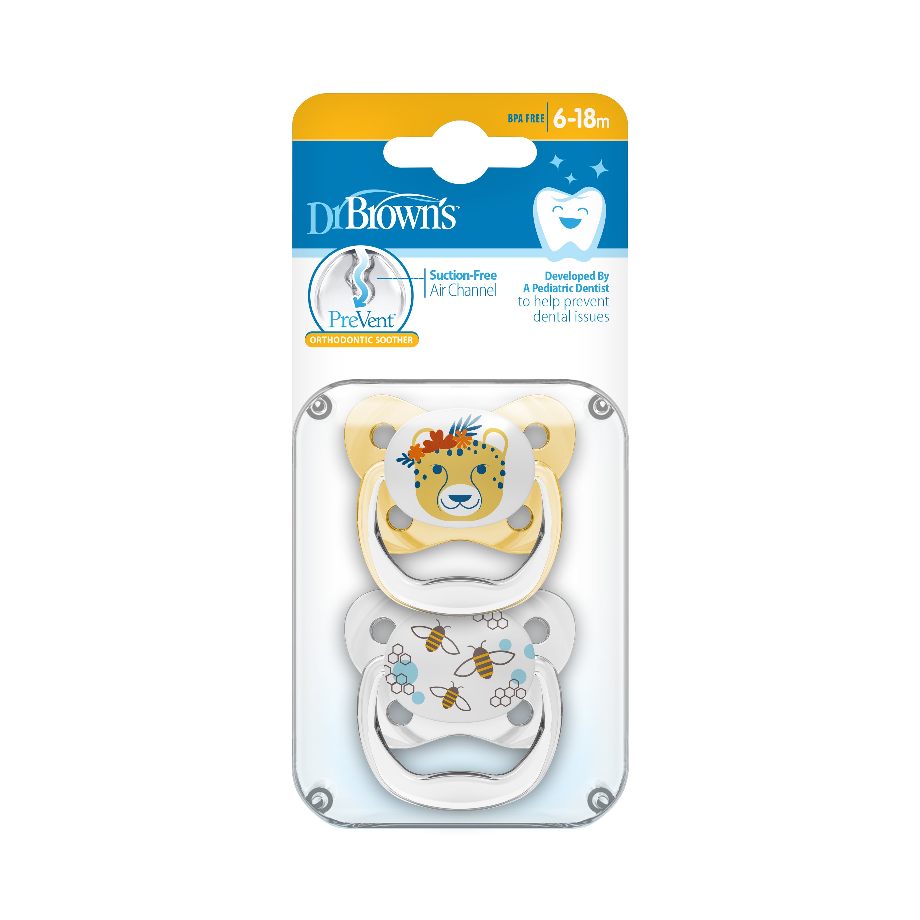 Dr. Brown’s PreVent Soother - 2-Pack