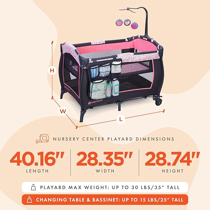 Baby Trend - E Nursery Center - April