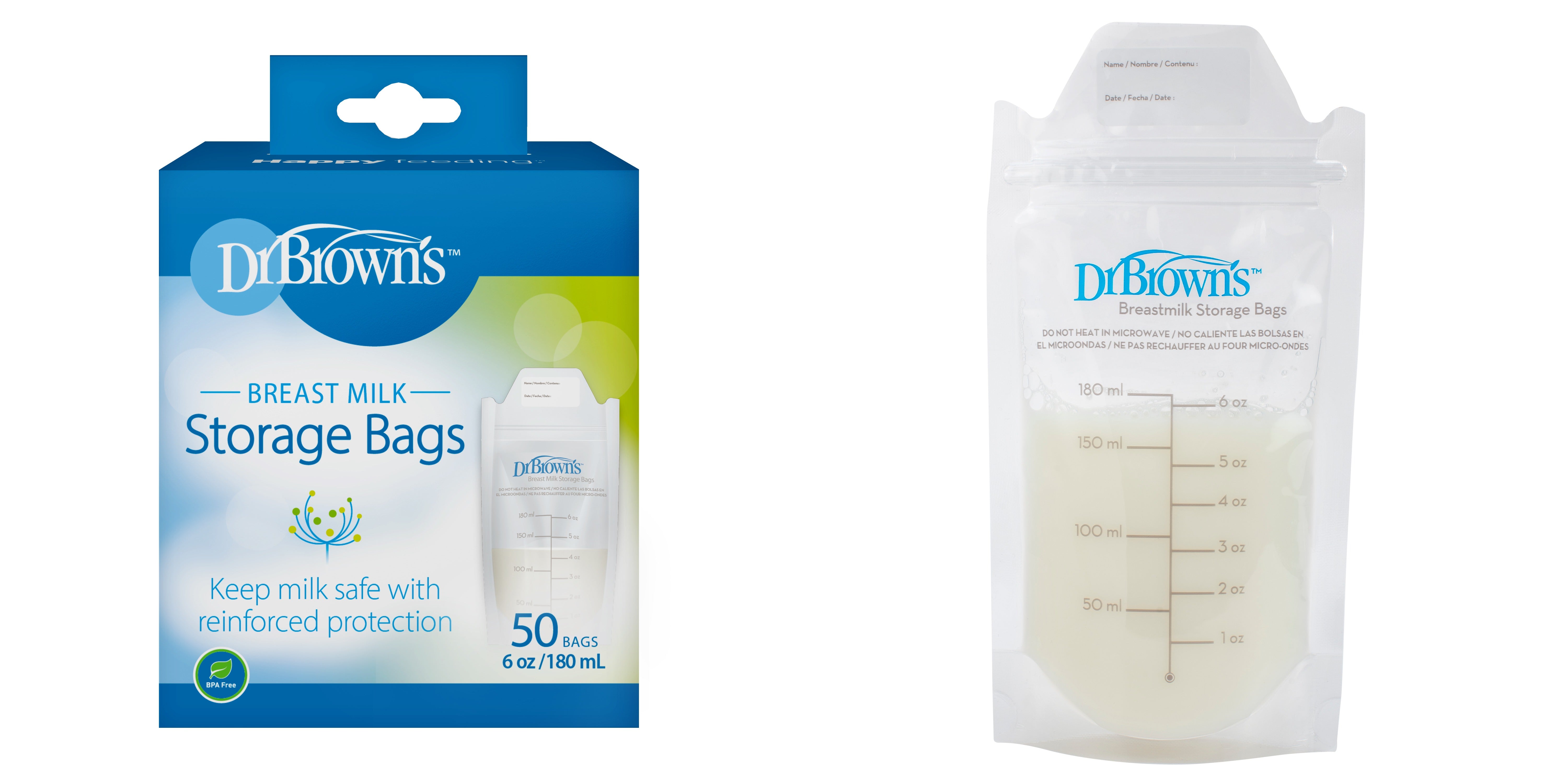 Breastmilk Storage Bag (6 oz/180 mL)