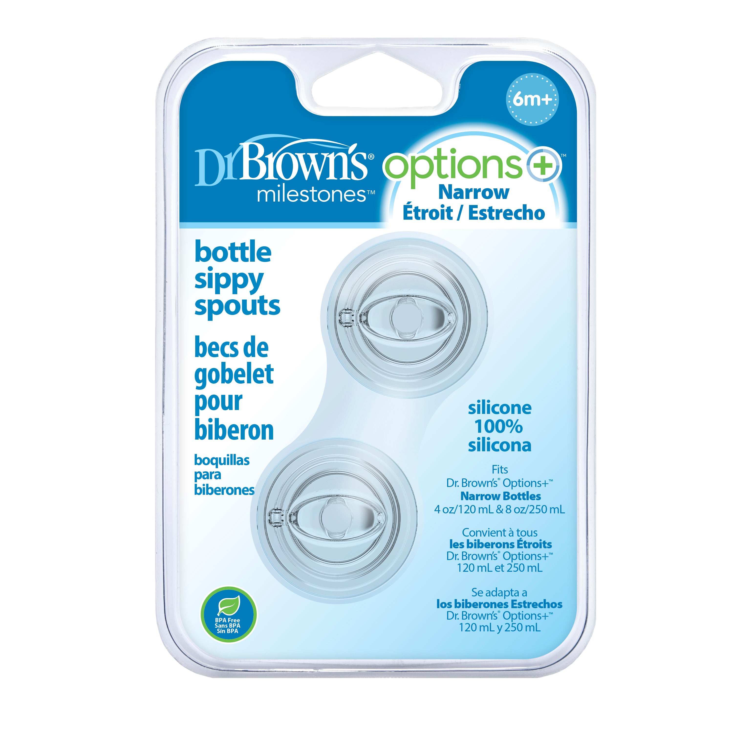 Dr Browns - Narrow Options + Bottle Sippy Spout