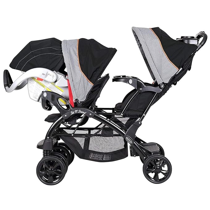 Baby Trend - Double Sit N St & - Millennium Orange