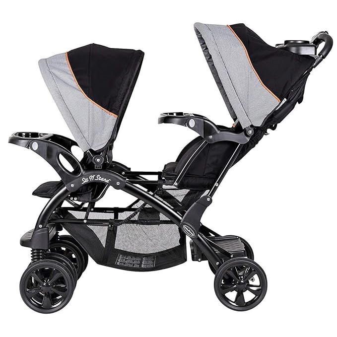 Baby Trend - Double Sit N St & - Millennium Orange