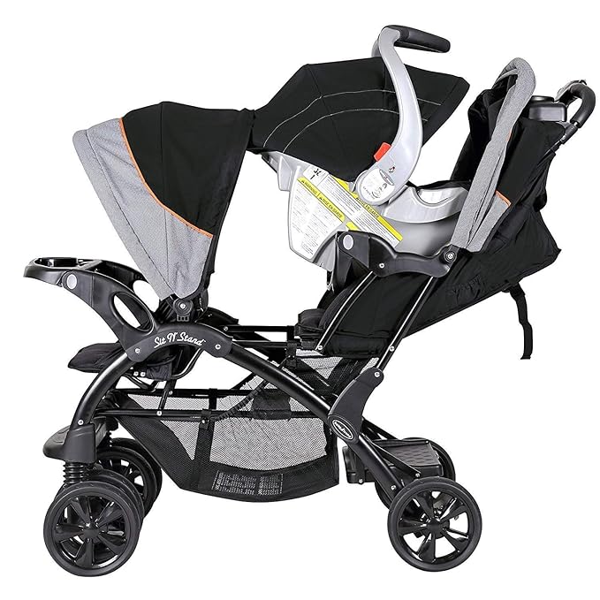 Baby Trend - Double Sit N St & - Millennium Orange