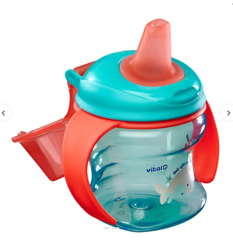 Vital Baby - Hydrate Little Sipper With Removable Handles Pop|4 Months+
