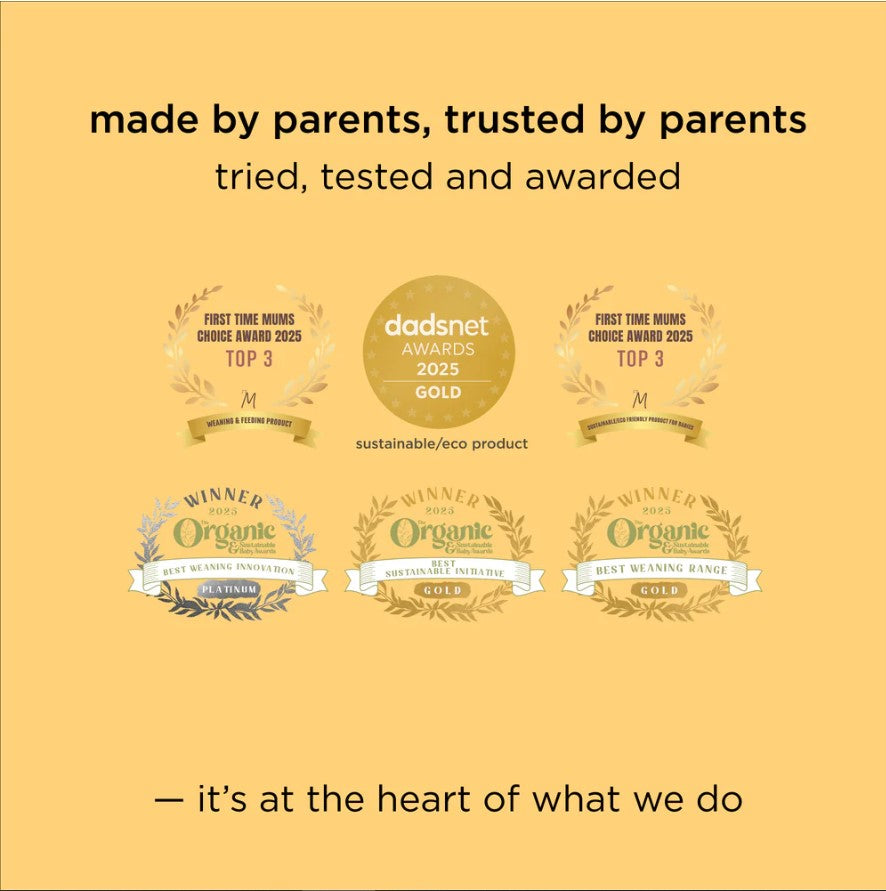 Vital Baby - Nourish Store & Wean Pots(6Pk)|4 Months+