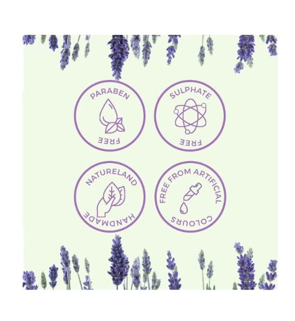 Kethana - Lavender  Soothing Cleansing  Bar |Cold Pressed Soap | 125 gms