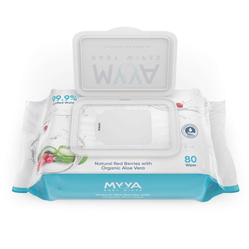 Myya - Baby Wipes | 80 sheets