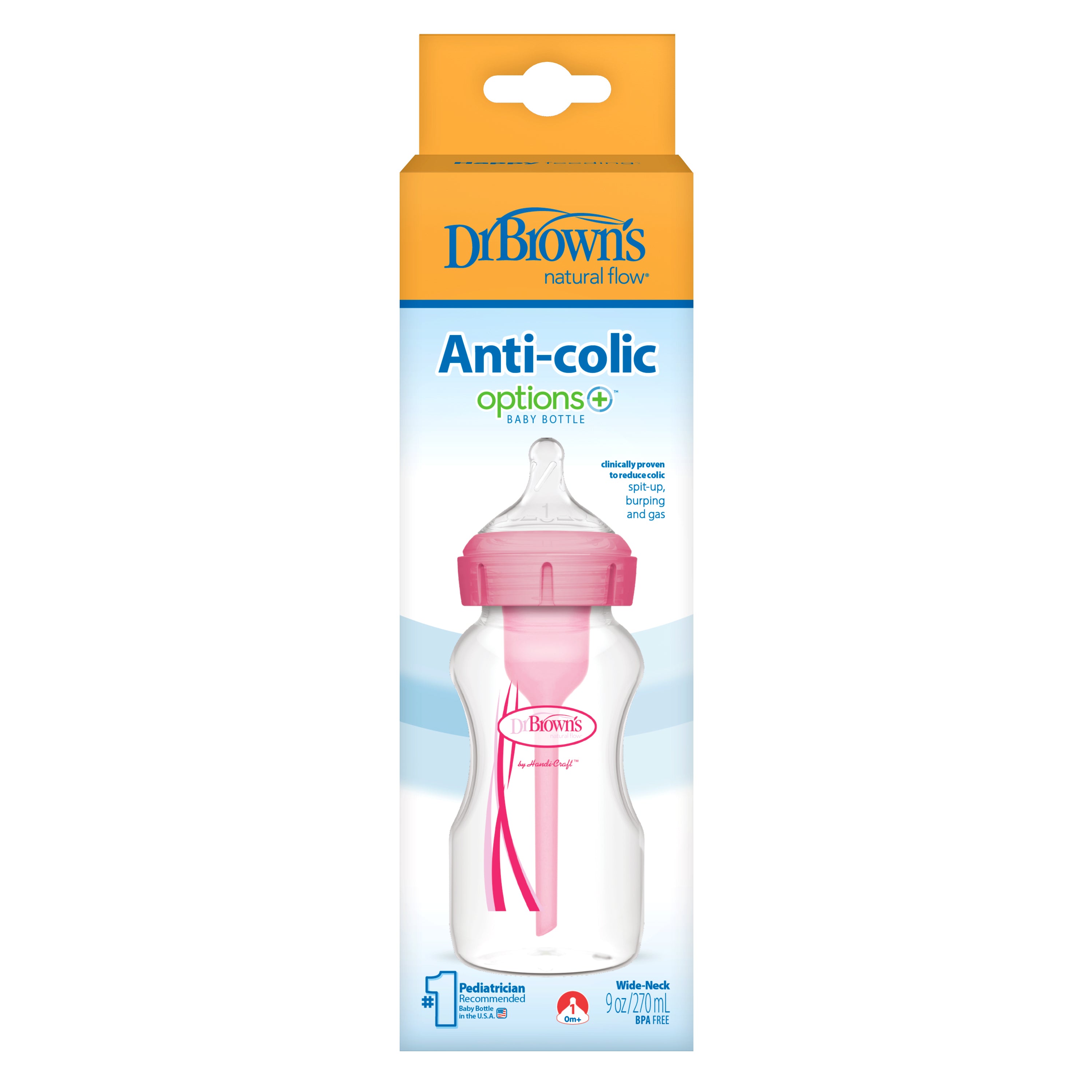 9 oz/270 ml PP W-N Options+ Bottle