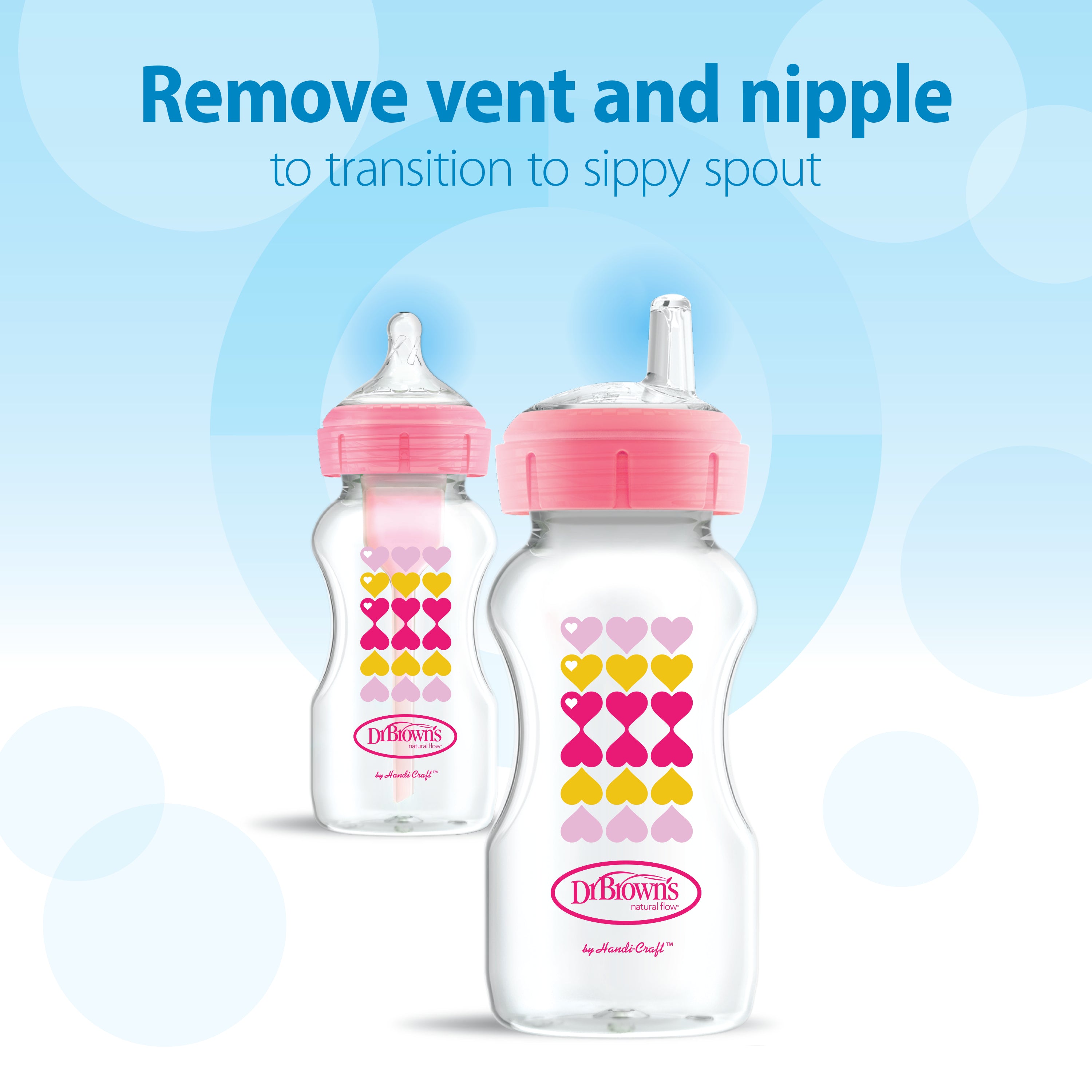 9 oz/270 mL PP W-N Options+ w/ Sippy Spout (+L3 Nipple in Bottle), 1-Pack