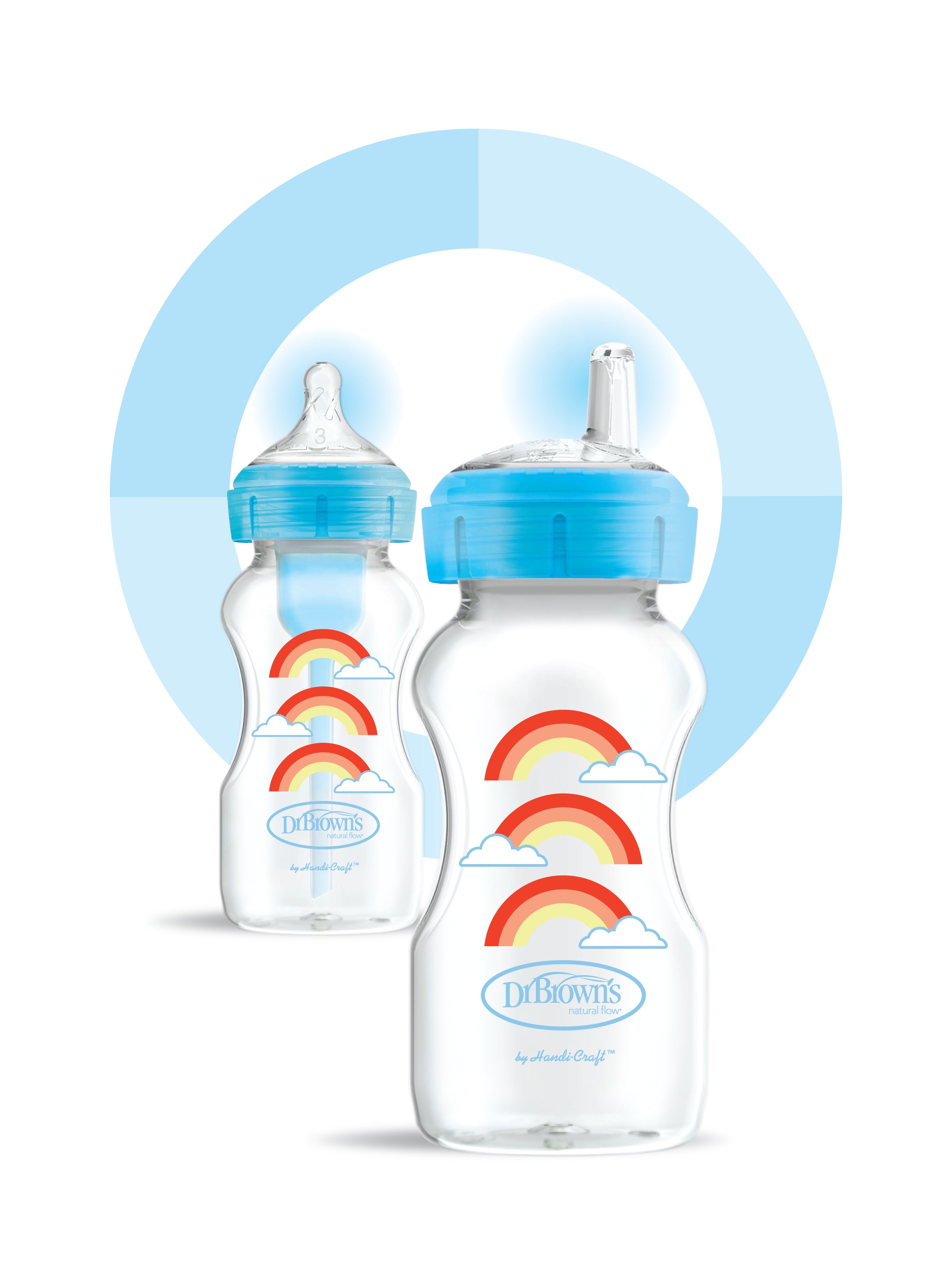 9 oz/270 mL PP W-N Options+ w/ Sippy Spout (+L3 Nipple in Bottle), 1-Pack