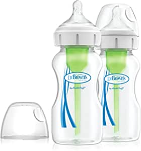 Dr Browns - 9 oz|270 ml PP Wide Neck Options + Bottle- 2 - pack