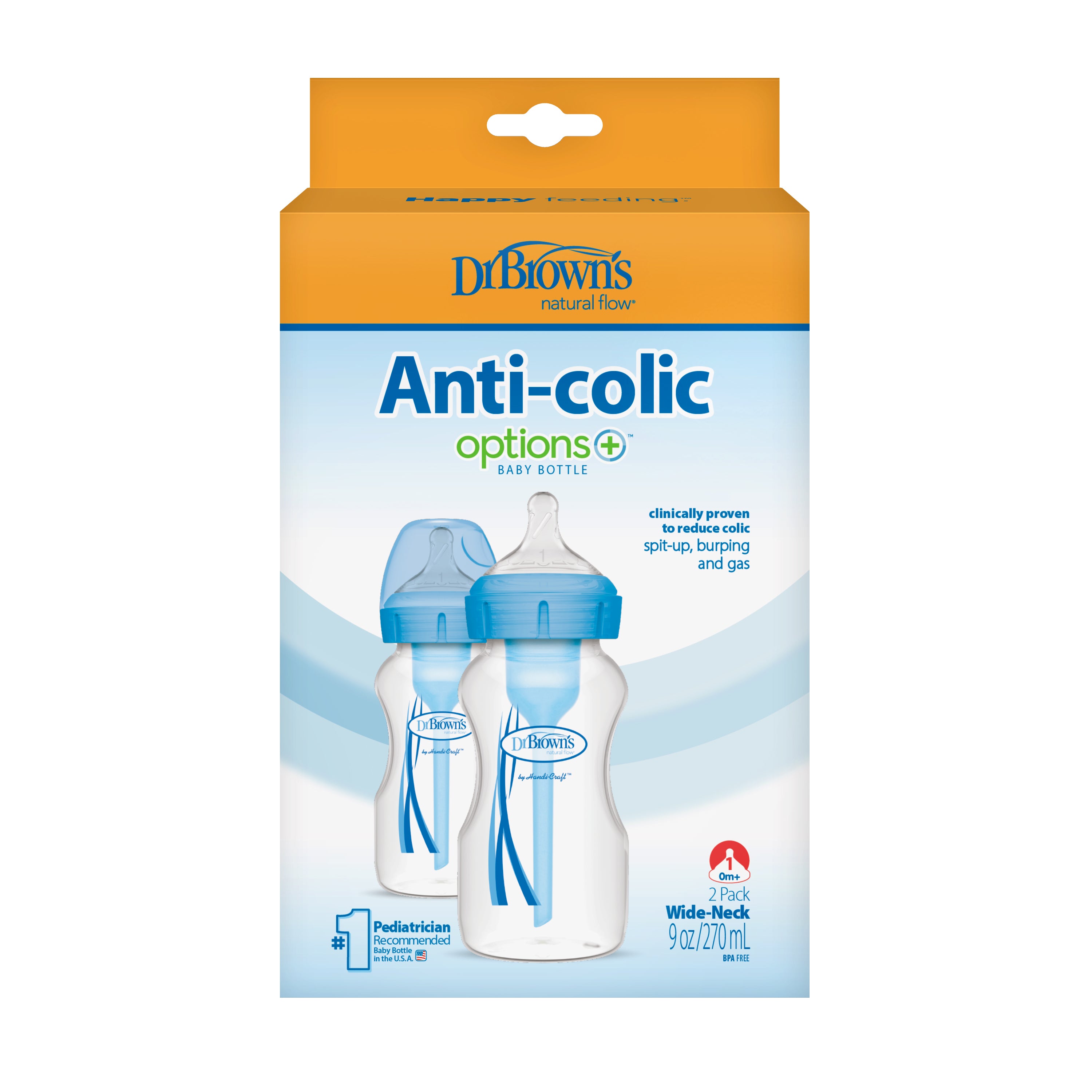 9 oz/270 ml PP W-N Options+ Bottle