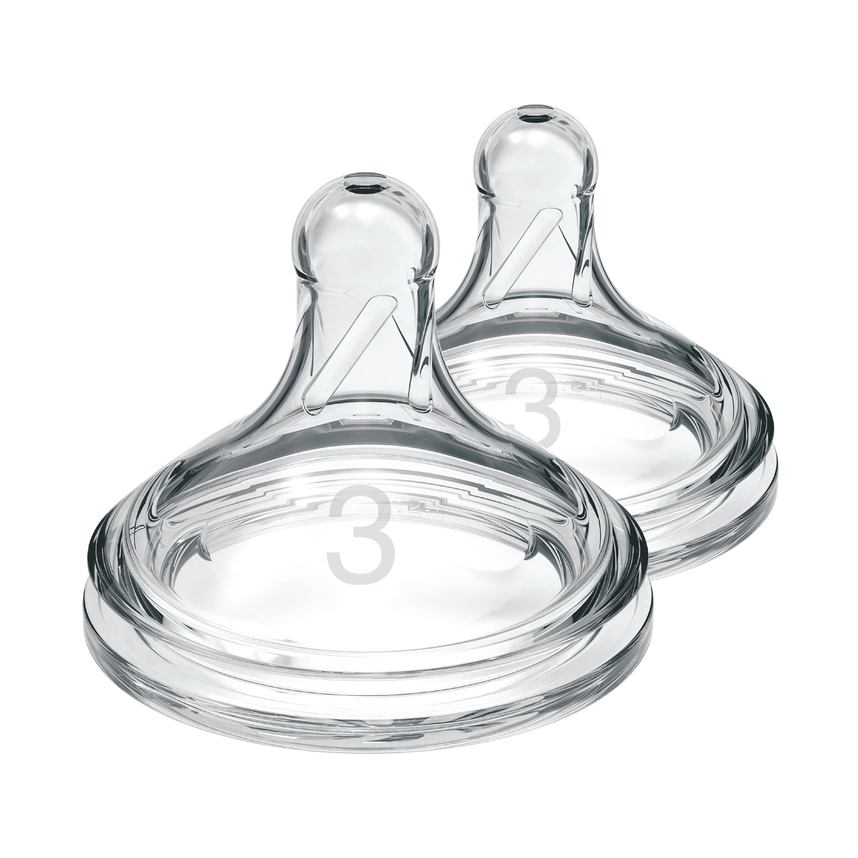 Level 3 W-N Silicone Options+ Nipple, 2-Pack