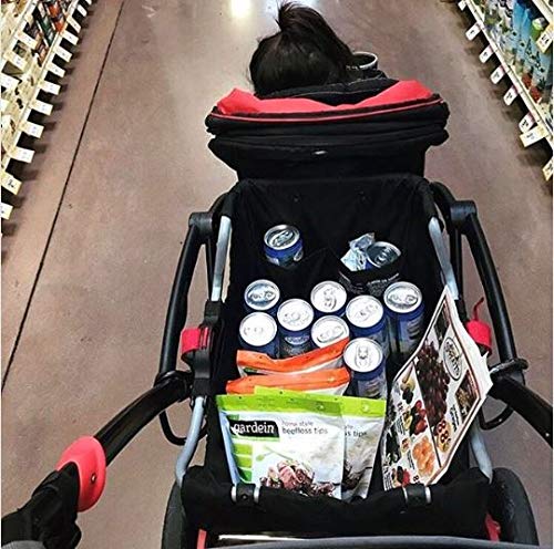 Contours - Shopping Basket - Black | Stroller Accessory