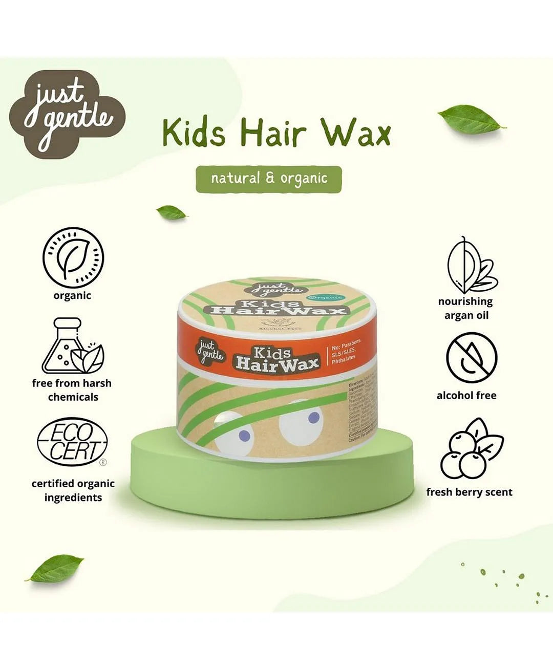 Just Gentle - Kids Hair Wax