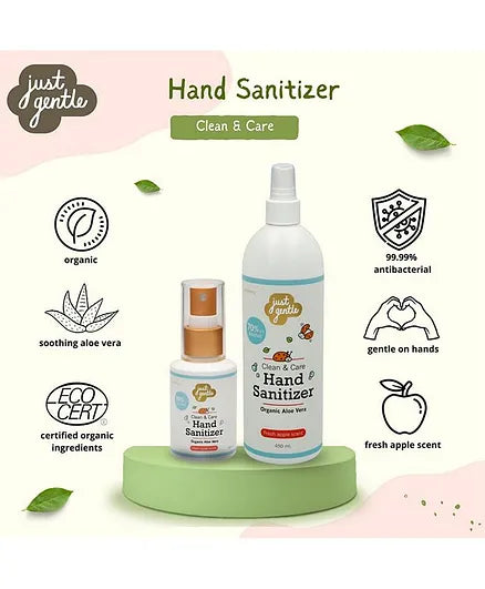 Just Gentle - Hand Sanitiser Spray | 50 Ml