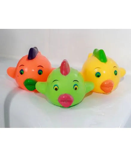 Vital Baby - 3-Piece Splash Bath Toys Set | Frog, Turtle & Crocodile | 6+ Months | Multicolour